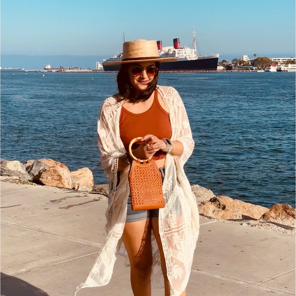 Palm Straw Hat - Picture 9 of 10